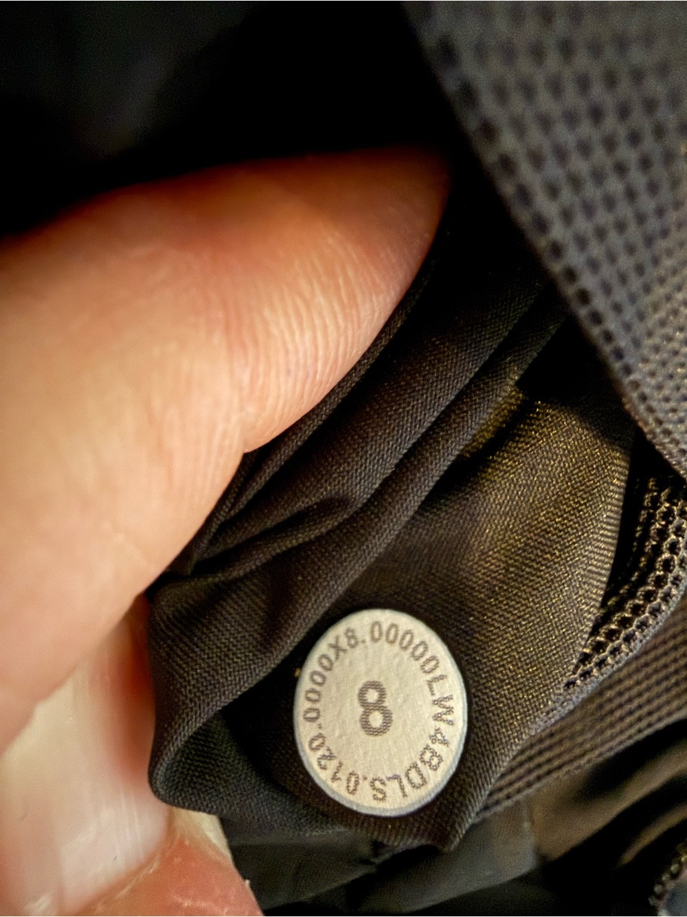 Lululemon Another Mile Vest Hooded Black 8 Full Zip - Picture 4 of 6